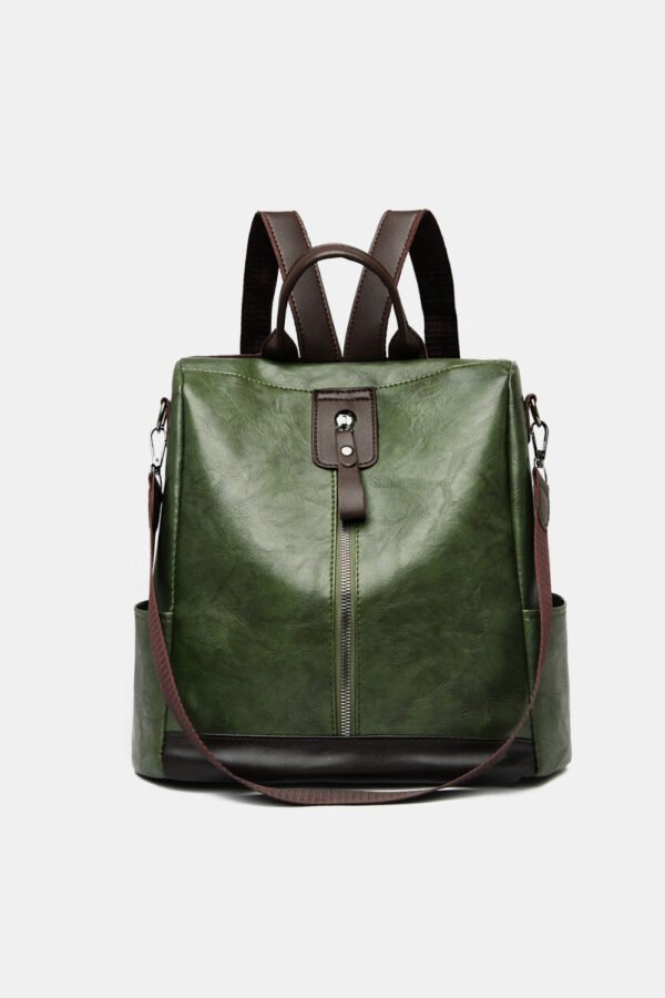 PU Leather Backpack Bag - Image 8