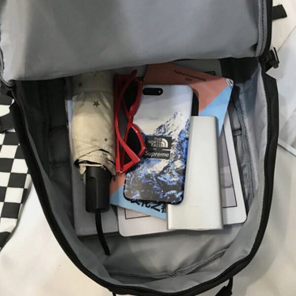 Oxford Cloth Adjustable Straps Backpack Bag - Image 7