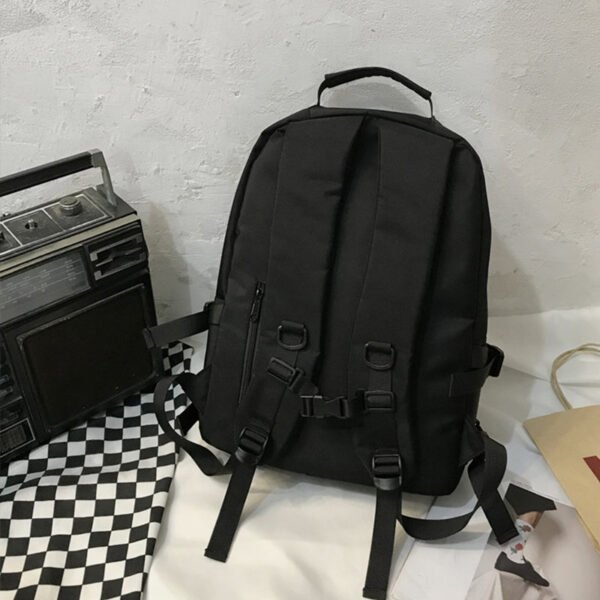 Oxford Cloth Adjustable Straps Backpack Bag - Image 4