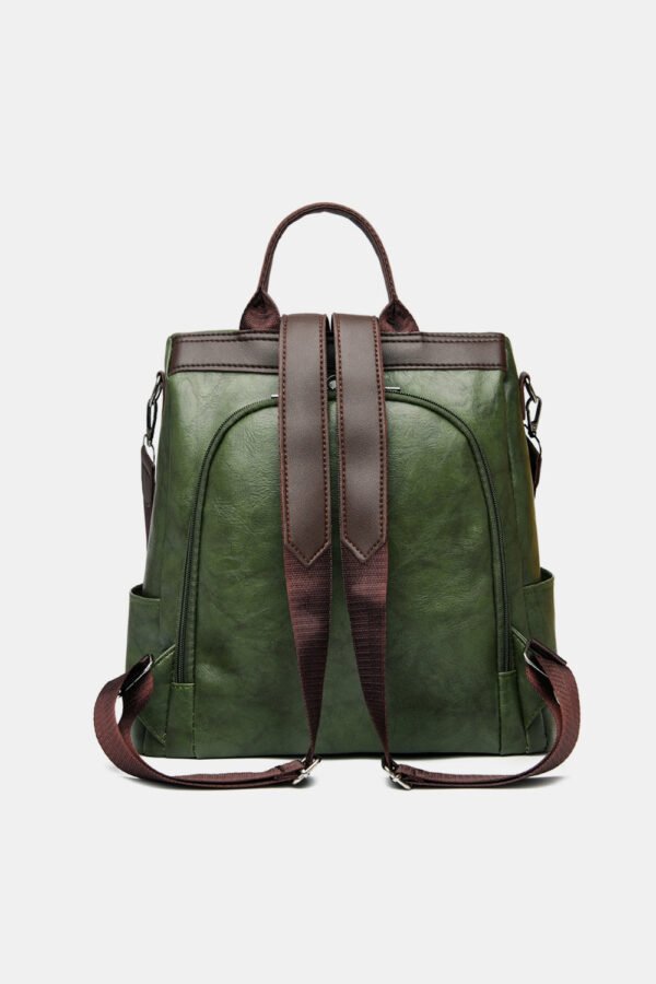 PU Leather Backpack Bag - Image 9