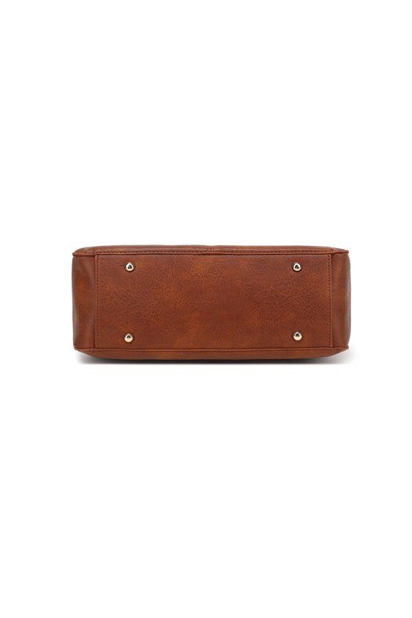 RING HANDLE SATCHEL WITH GUITAR STRAP - Image 5