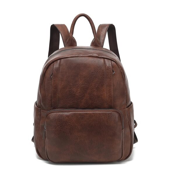 LARGE BACKPACK WITH FRONT AND SIDE POCKETS - Image 2