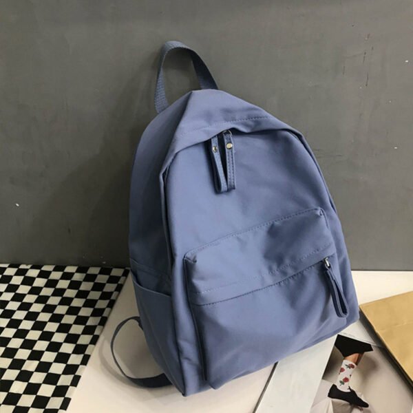 Zip Cotton Backpack Bag - Image 13