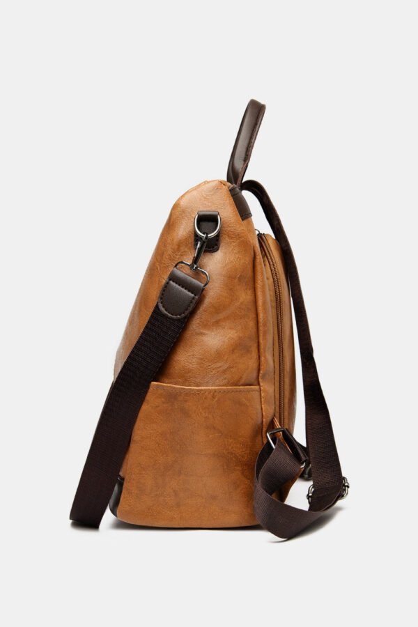 PU Leather Backpack Bag - Image 3