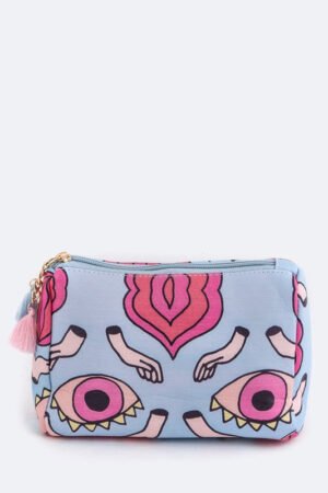 Eye & Hands Pattern Pouch