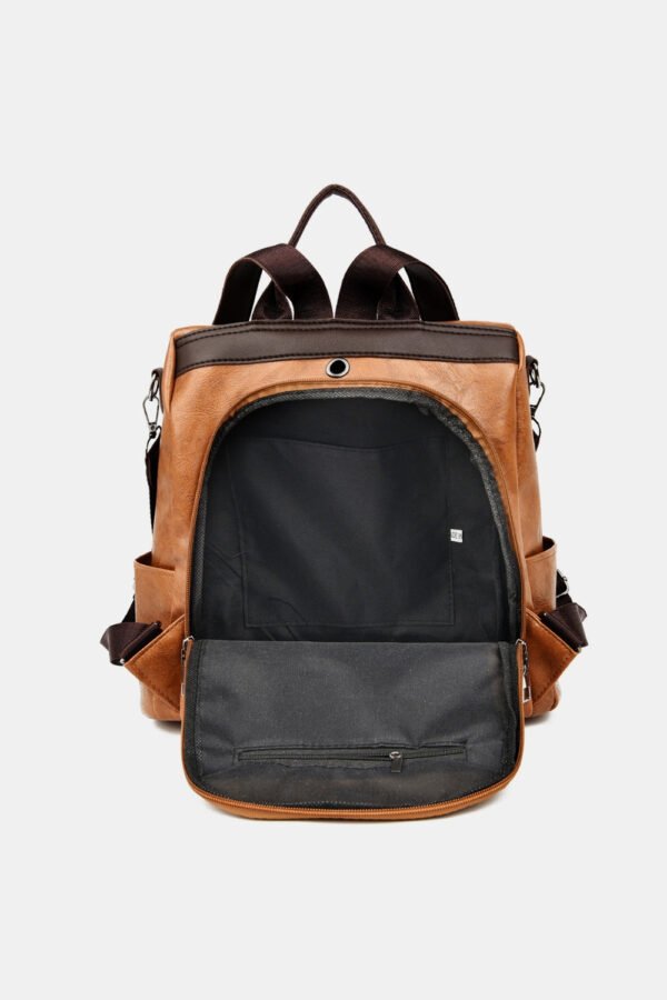 PU Leather Backpack Bag - Image 4